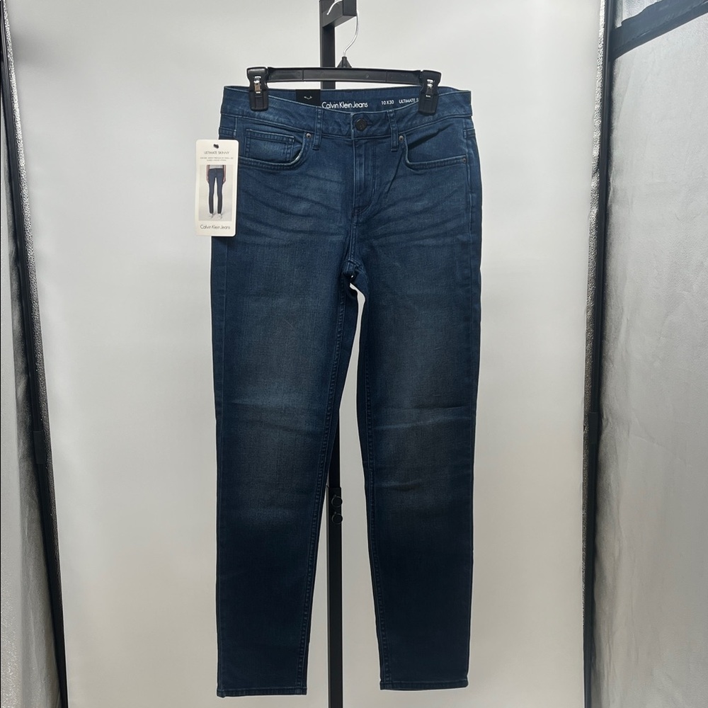 Calvin Klein Jeans Men's Indigo Slim Straight Jeans